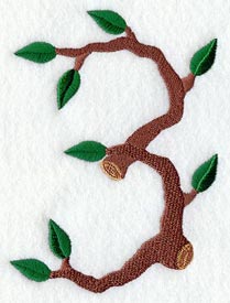 Branch Number 3 - 5 inch