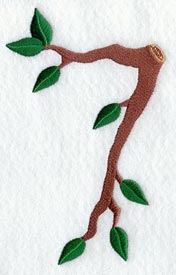 Branch Number 7 - 5 inch