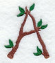 Branch Letter A -  3 inch