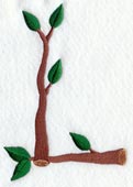 Branch Letter L - 5 inch
