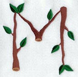 Branch Letter M - 5 inch