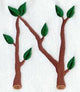 Branch Letter N - 5 inch