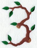 Branch Number 3 - 5 inch