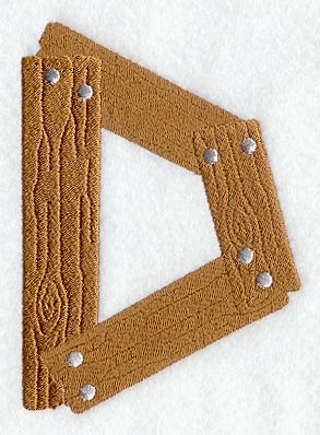 Board Letter D - 5 inch