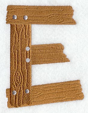 Board Letter E - 5 inch