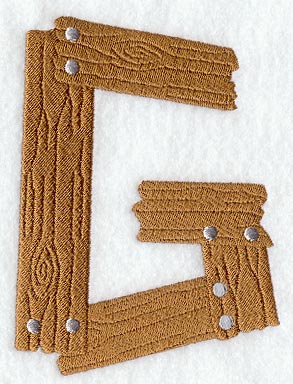 Board Letter G - 5 inch