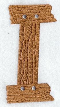 Board Letter I - 5 inch