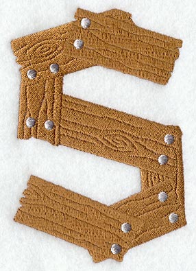 Board Letter S - 5 inch