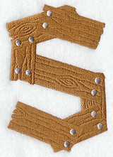 Board Letter S - 5 inch