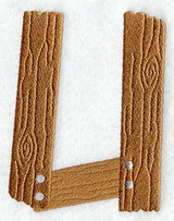 Board Letter U - 5 inch