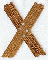 Board Letter X - 5 inch