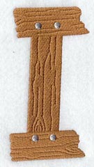 Board Letter I - 5 inch