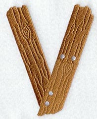 Board Letter V - 5 inch