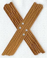 Board Letter X - 5 inch