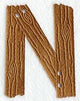 Board Letter N - 5 inch