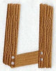 Board Letter U - 5 inch