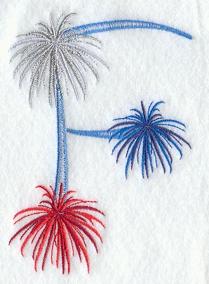 Fireworks Letter F - 5 inch