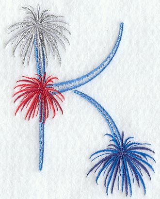 Fireworks Letter K - 5 inch