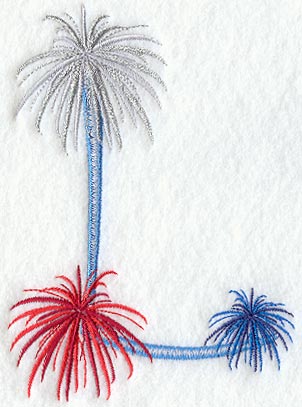 Fireworks Letter L - 5 inch