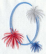 Fireworks Letter Q - 5 inch