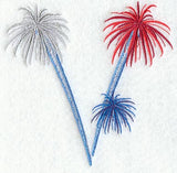 Fireworks Letter V - 5 inch