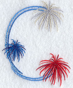 Fireworks Letter C - 5 inch