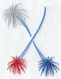 Fireworks Letter X - 5 inch