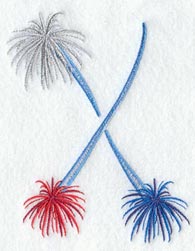 Fireworks Letter X - 5 inch