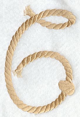 Rope Number 6 - 5 inch
