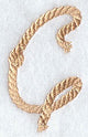 Rope Letter C - 5 inch