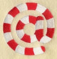 Candy Cane Symbol At Sign - 5 inch