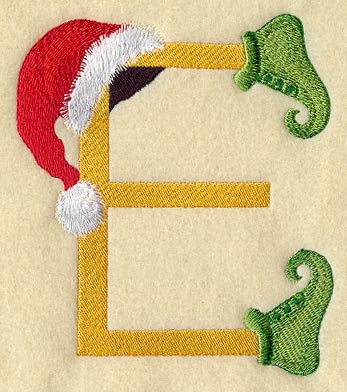 Elf Letter E - 5 inch