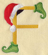 Elf Letter F - 5 inch