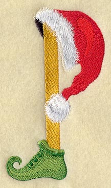 Elf Letter I - 5 inch