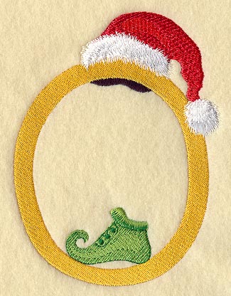 Elf Letter O - 5 inch