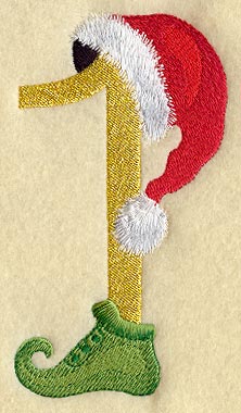 Elf Number 1 - 5 inch