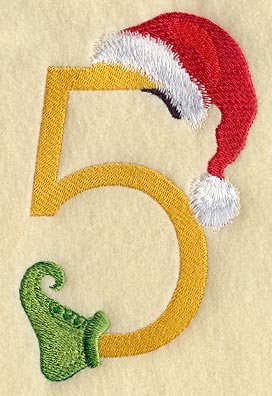 Elf Number 5 - 5 inch