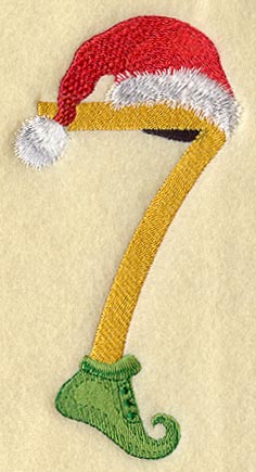 Elf Number 7 - 5 inch