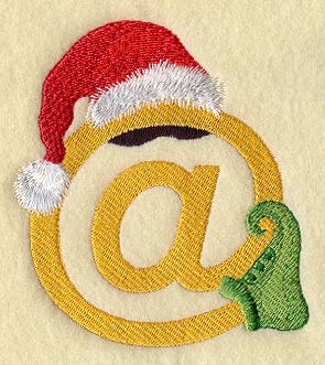 Elf Symbol At Sign - 5 inch