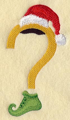 Elf Symbol Question Mark - 5 inch