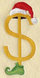 Elf Symbol Dollar Sign - 5 inch