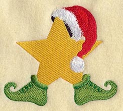 Elf Symbol Star - 5 inch