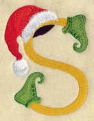 Elf Letter S - 5 inch
