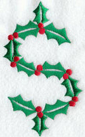 Holly Symbol Dollar Sign (3 Inch)