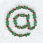 Holly Symbol At Sign (3 Inch)