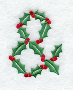 Holly Symbol Ampersand (3 Inch)