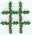 Holly Symbol Number Sign (3 Inch)