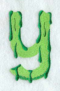 Goo Lower Case y - 5 inch