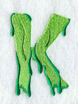 Goo Letter K - 5 inch
