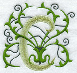 Vines Letter C - 5 inch